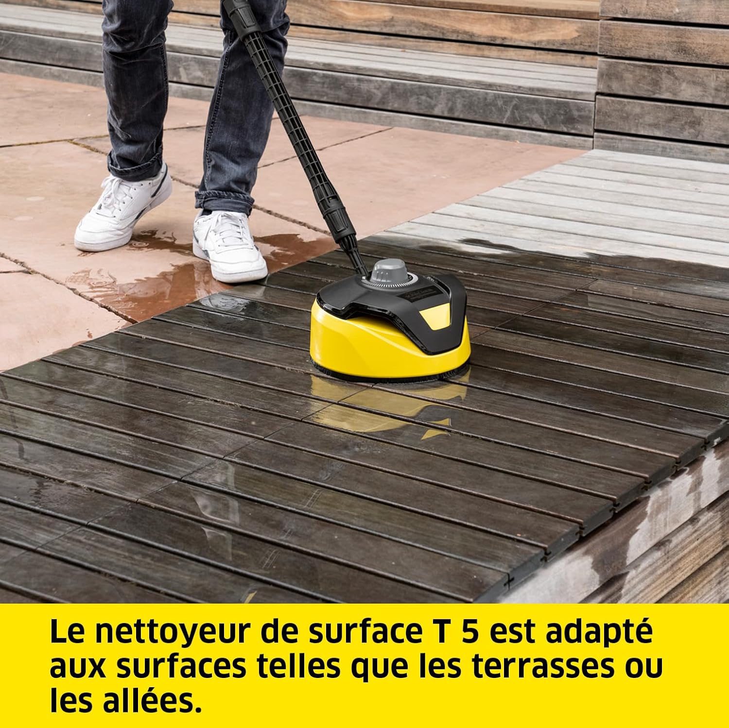 karaca-alisveris Nettoyeur Haute Pression K 4 Classic Home, Pression : Max. 130 Bar, Débit : 420 l/h, Surface : 30 m²/h, Filtre à Eau, Poids : 4,6kg, Pistolet Haute Pression, Rotabuse, Lance, Home Kit