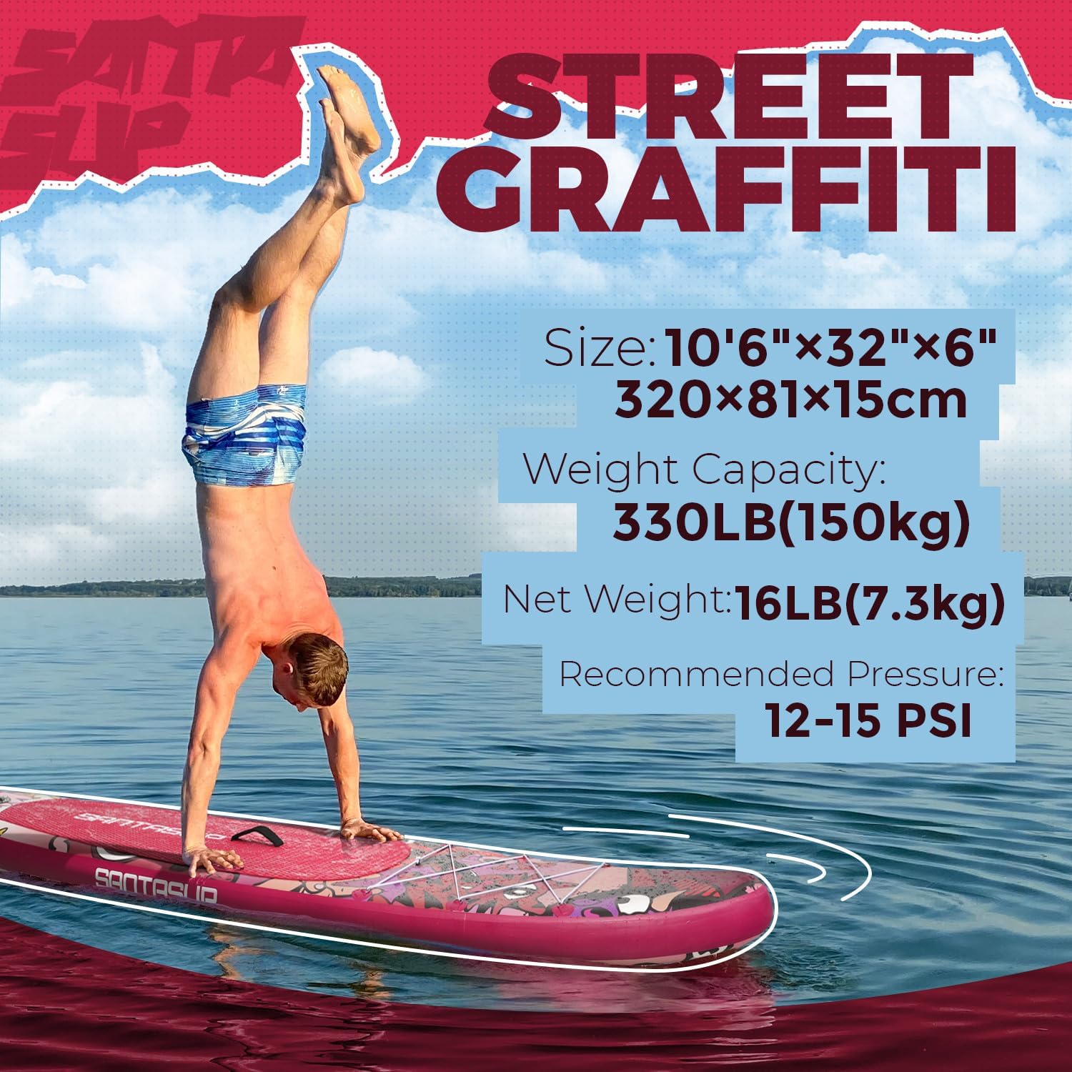 Stand Up Paddle Gonflable - 10'6