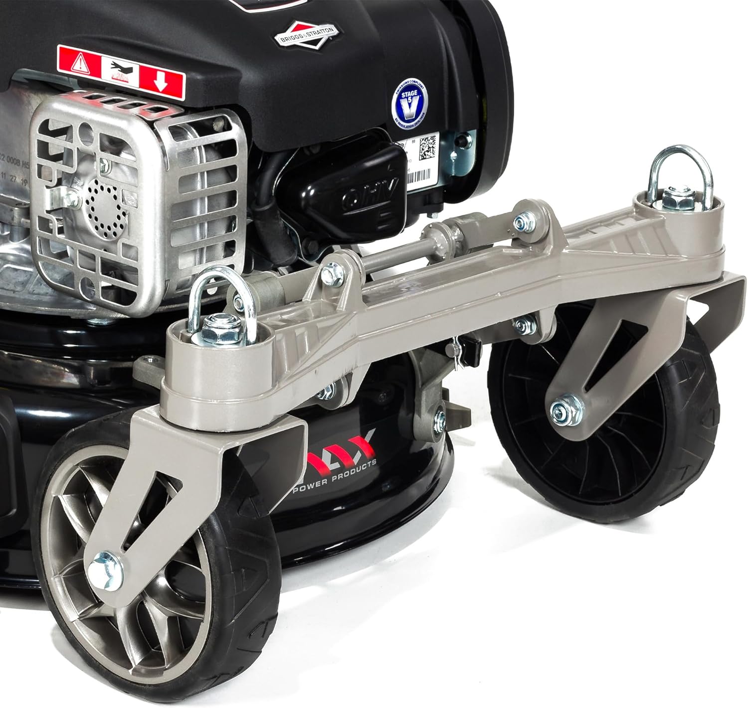 NAX - tondeuse thermique série 450E, 42 cm, 45L, moteur 125 cm³, 1000S