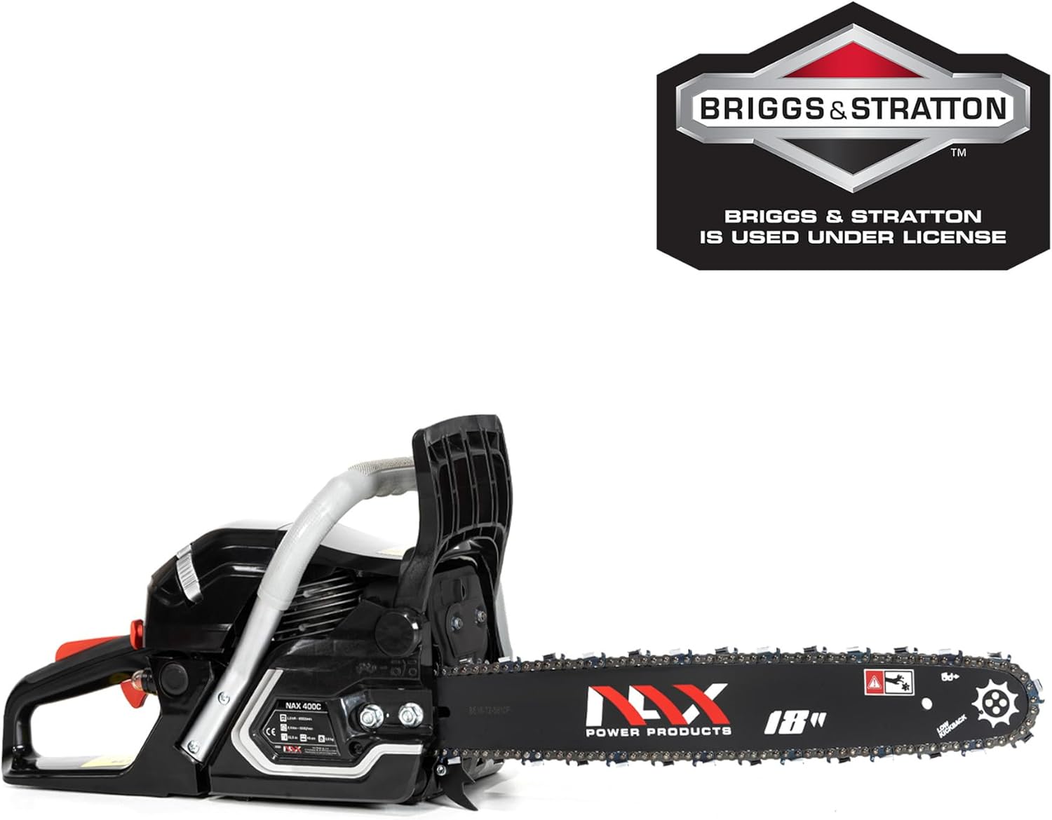 NAX POWER PRODUCTS 400C moteur 51,5 cm3 1,8 kW Briggs & Stratton produit sous licence guide 18