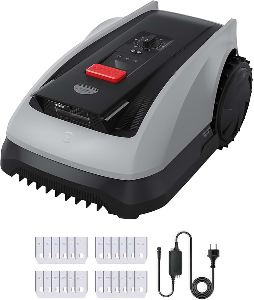 karaca-alisveris - O600 RTK Care Kit - 600 m² - Robot tondeuse RTK, IA, appli