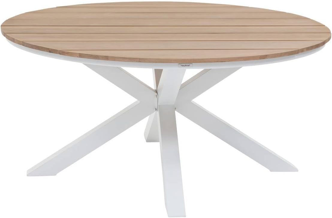 karaca-alisveris - Table Oriengo ronde - 4 places - aluminium et acacia