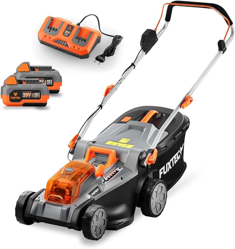 karaca-alisveris - Tondeuse à Gazon E2RM43 - 43cm, 40L, Hauteur réglable, Batterie 40V E2RM43