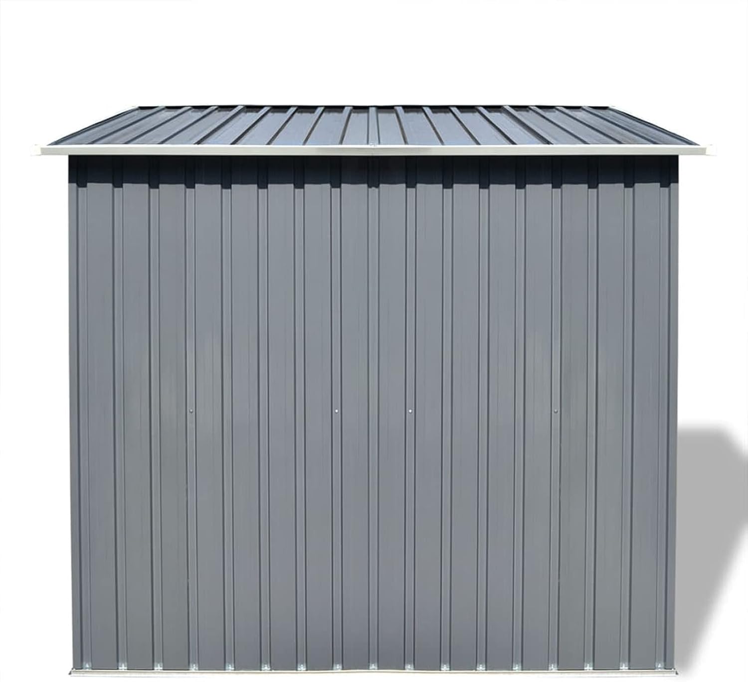 Abri de Jardin Métal Gris,Abris De Jardin,Abri De Stockage pour Jardin,Abri D'Outils De Jardin