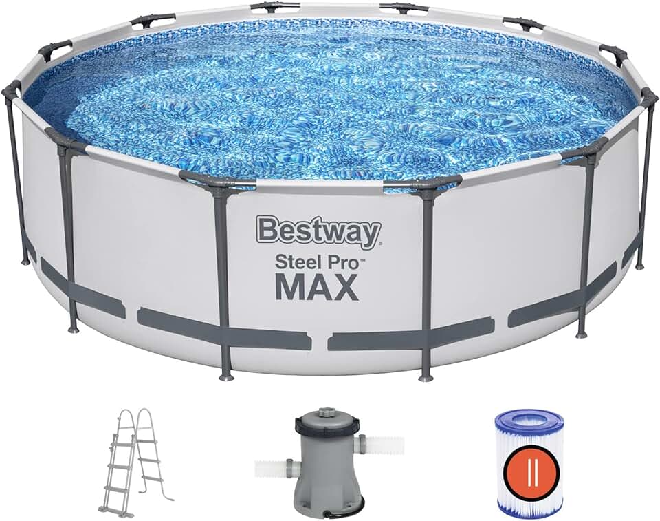 karaca-alisveris - Steel Pro Max série - 3,66 x 1,00 m - kit piscine robuste