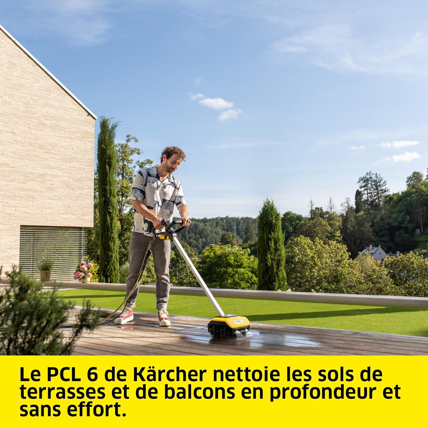 karaca-alisveris - PCL 6 - 300 mm - nettoyeur terrasse, pression 10 bar, rotation 600-800 TR/Min, PCL6