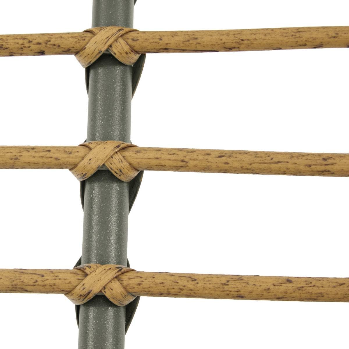 karaca-alisveris - Paopao graphite 4 places - jardin - anti-rouille, coussins confortables