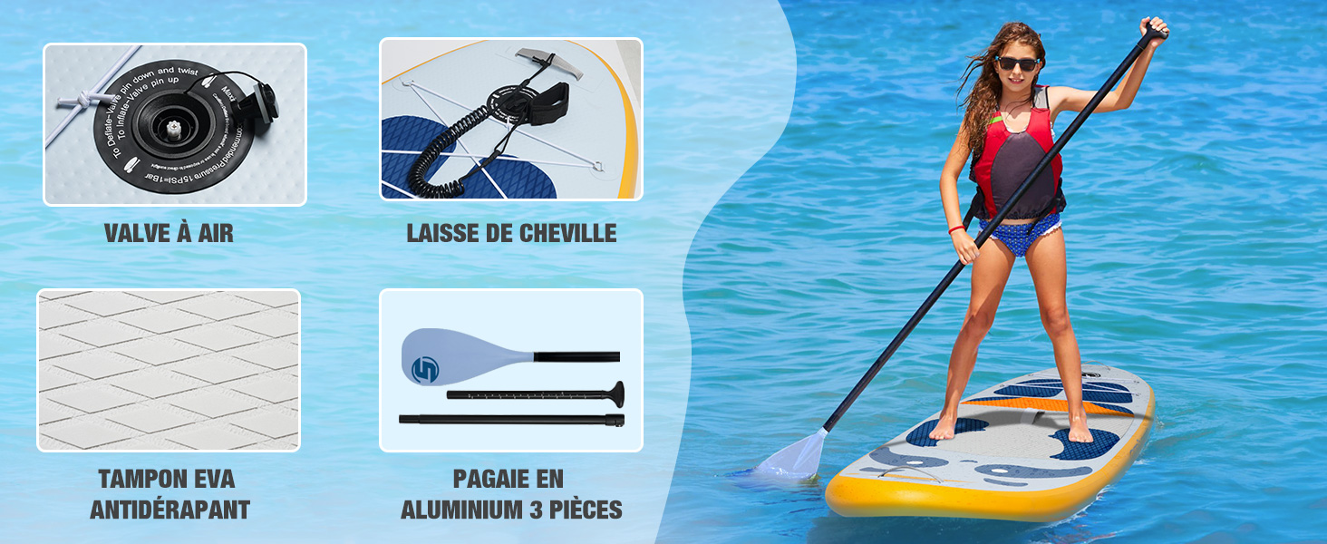 Planches de stand up paddle gonflables