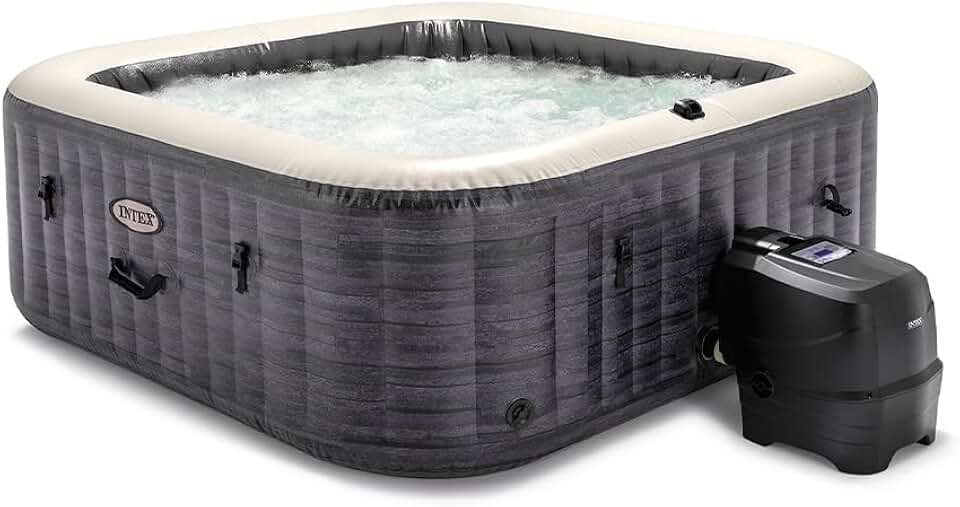 karaca-alisveris - Greystone Deluxe - spa carré 6 places - fonction bulles