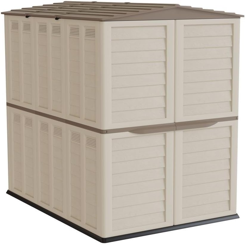 karaca-alisveris - Abri de Jardin XL 3,14m², double paroi, anti-UV, 5500L