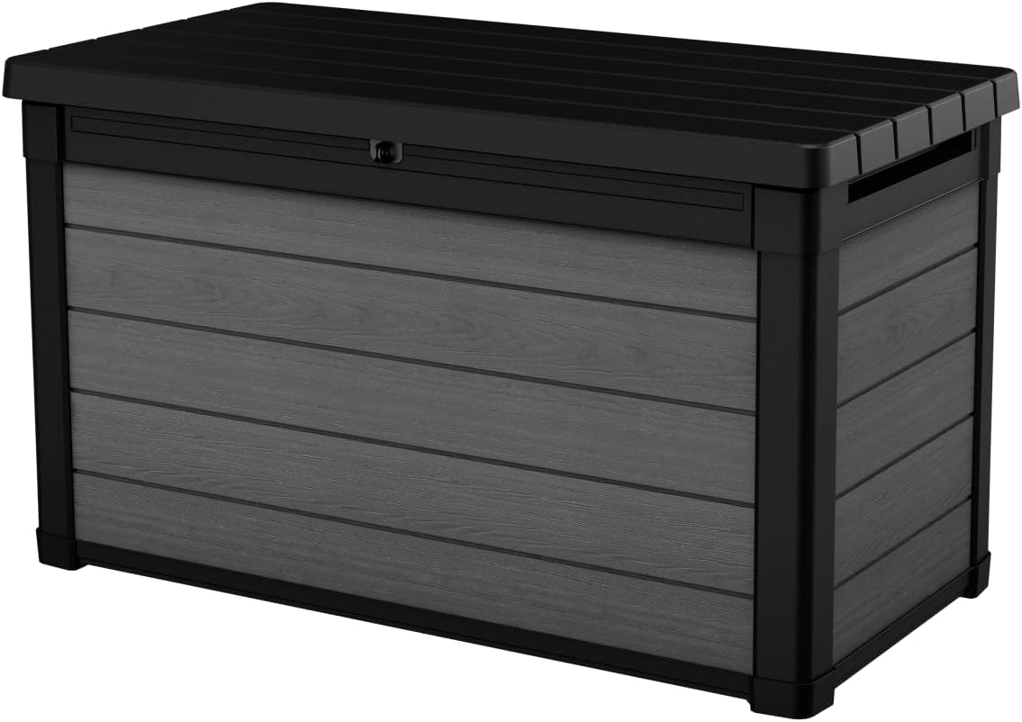 karaca-alisveris Coffre de jardin Cortina gris - 380 litre
