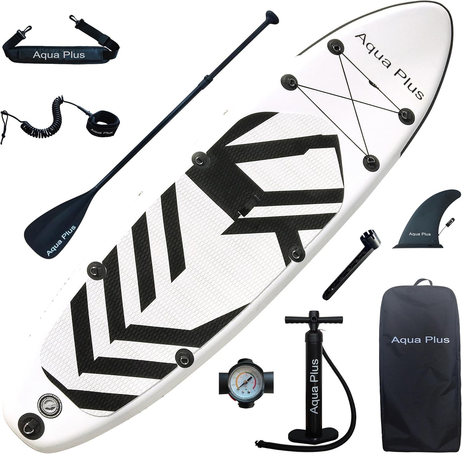 karaca-alisveris - SUP gonflable 15cm - pack complet tous niveaux