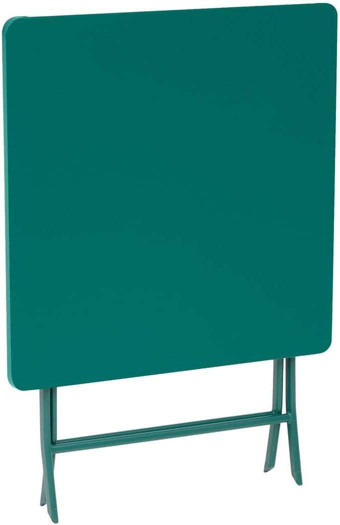 karaca-alisveris - Greensboro Opale - 2 places - Acier renforcé antirouille, 55x55 cm