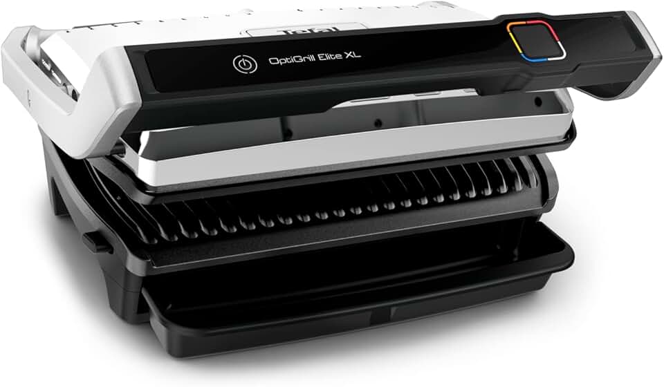 karaca-alisveris - Optigrill Elite XL, série GC760 - XL 8 pers., 16 programmes, grill intelligent, mode manuel, GC760D12