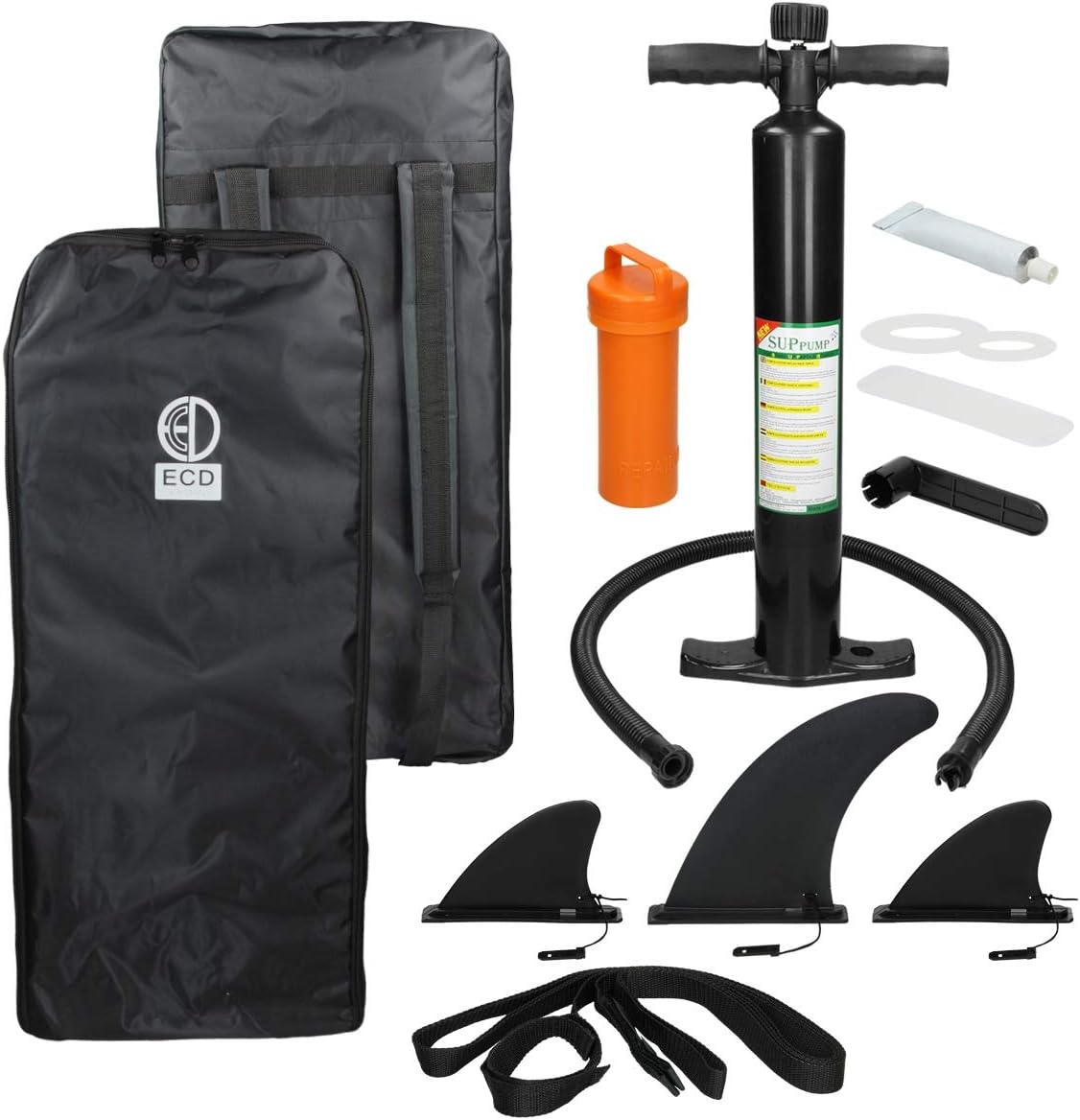 karaca-alisveris - Stand Up Paddle gonflable - 305/308/320/380 cm - PVC, 120/150 kg, 10/15 cm