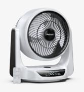 karaca-alisveris PB-F09 Ventilateur Turbo 25 cm avec double oscillation automatique, 9 niveaux de ventilation, 4 opératin...