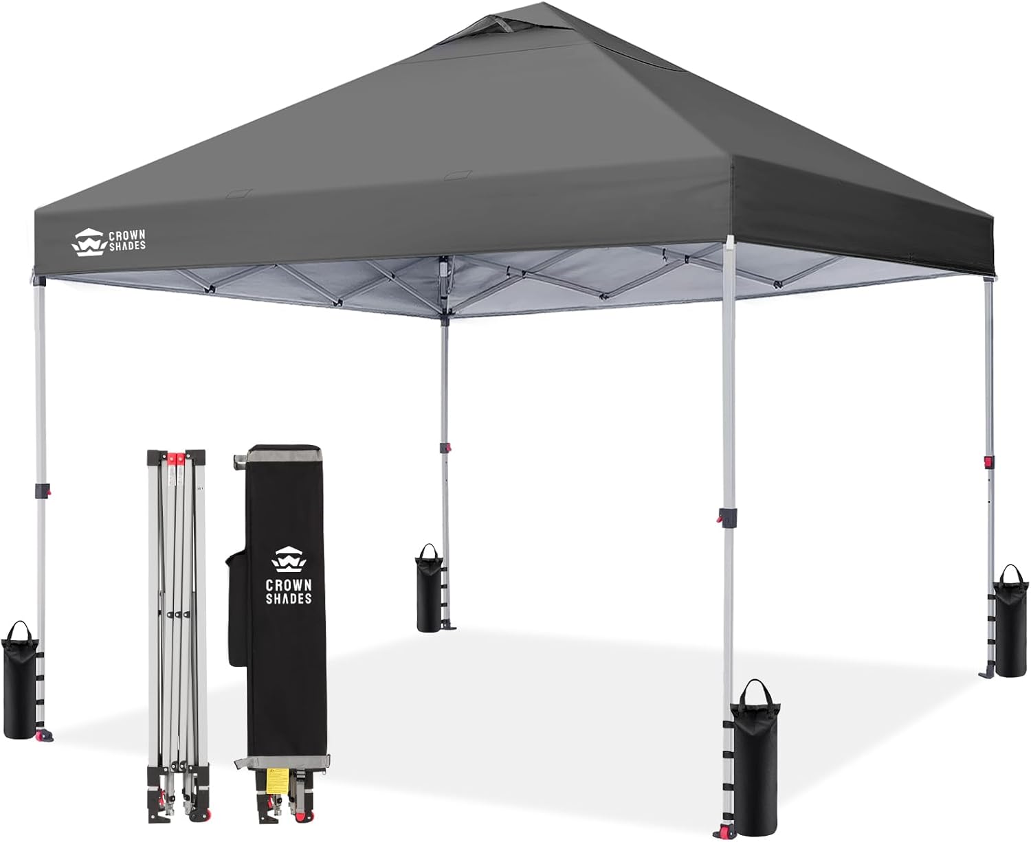 karaca-alisveris - pop-up gazebo - 3x3m - imperméable, UPF 50+, sacs de sable
