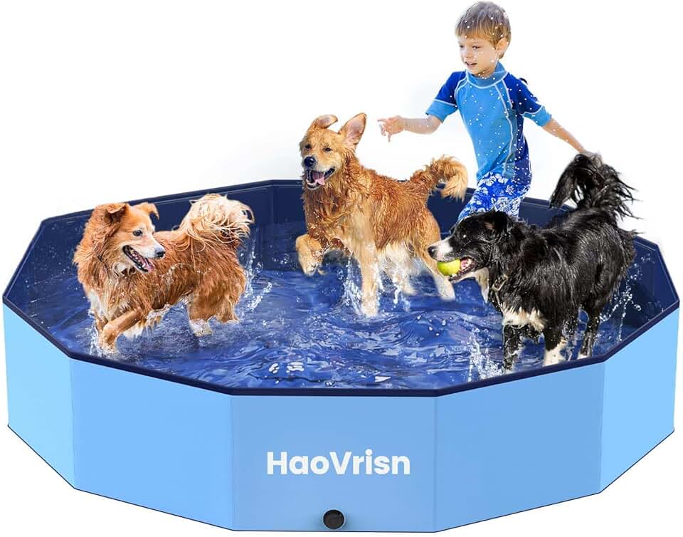 karaca-alisveris - Piscine Série Rustines - 120x30cm - PVC épais antidérapant, valve de vidange - karaca-alisveris