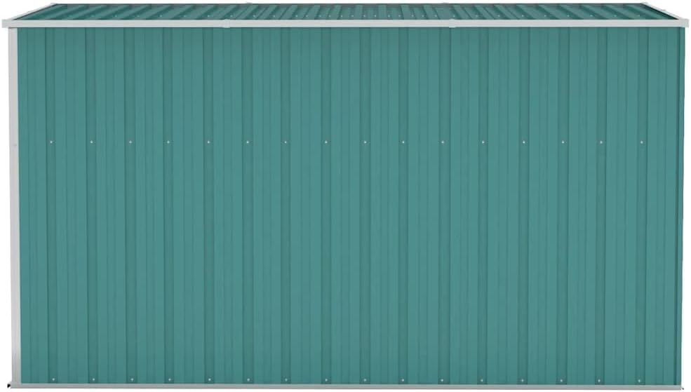 karaca-alisveris Abri de Jardin Mural Vert 118x288x178 cm 