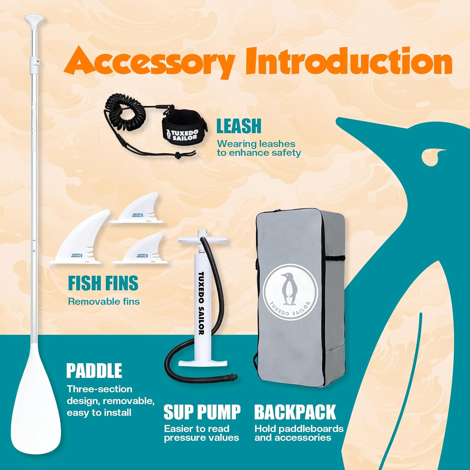 karaca-alisveris Paddle Gonflable Adulte, Planche de Stand Up Paddle Gonflable, Sup Paddle Board Gonflable avec Accessoires Complets, Planche de Surf Paddle