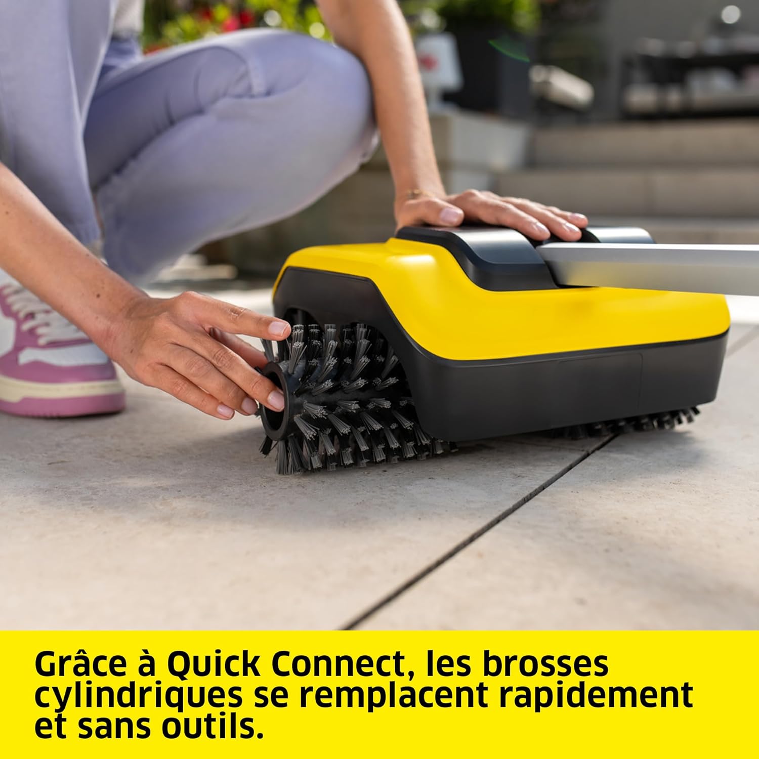 karaca-alisveris - PCL 6 - 300 mm - nettoyeur terrasse, pression 10 bar, rotation 600-800 TR/Min, PCL6