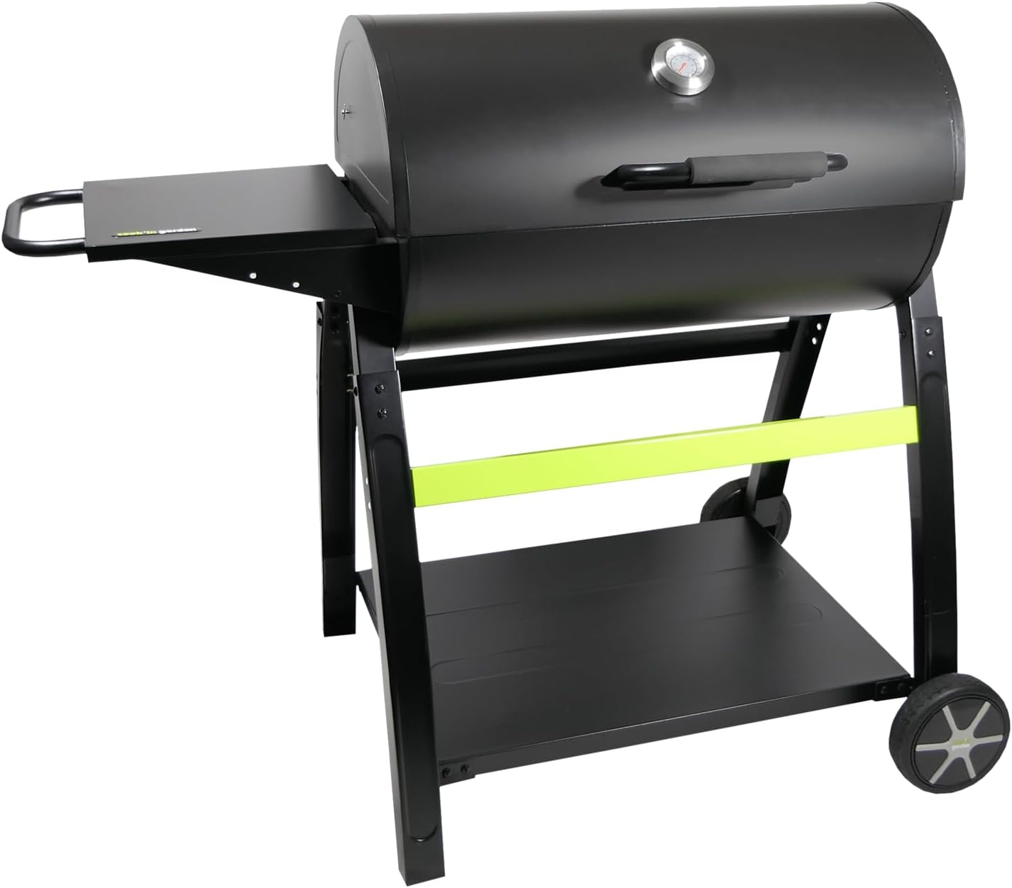 Cook’in Garden - Tonino 70 - BBQ XXL fonte émaillée, couvercle thermomètre