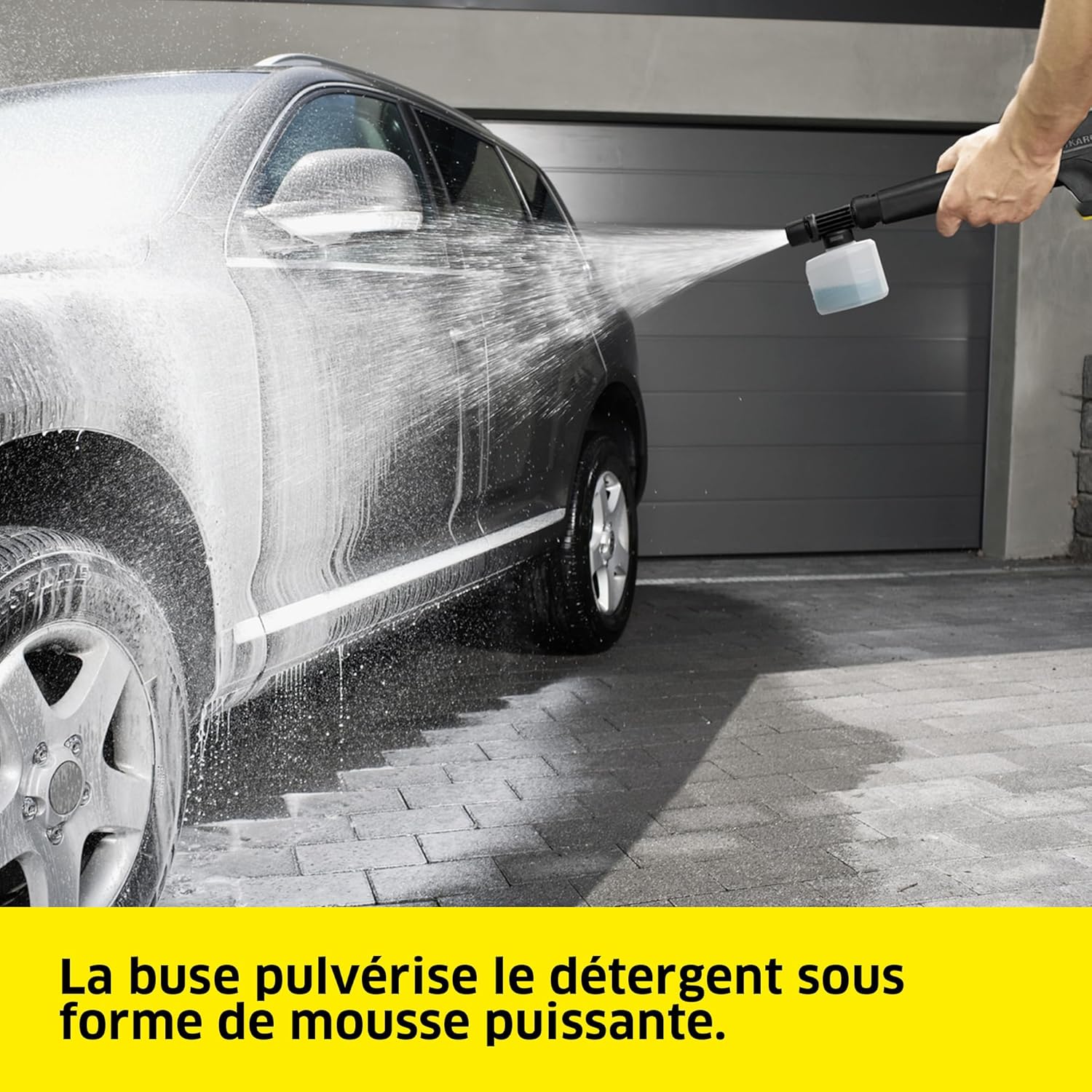 karaca-alisveris - Nettoyeur Haute Pression K 5 Classic Car & Home - 145 bar, 500L/h, 40m²/h, Filtre à Eau, Poids 5.6kg, Pistolet