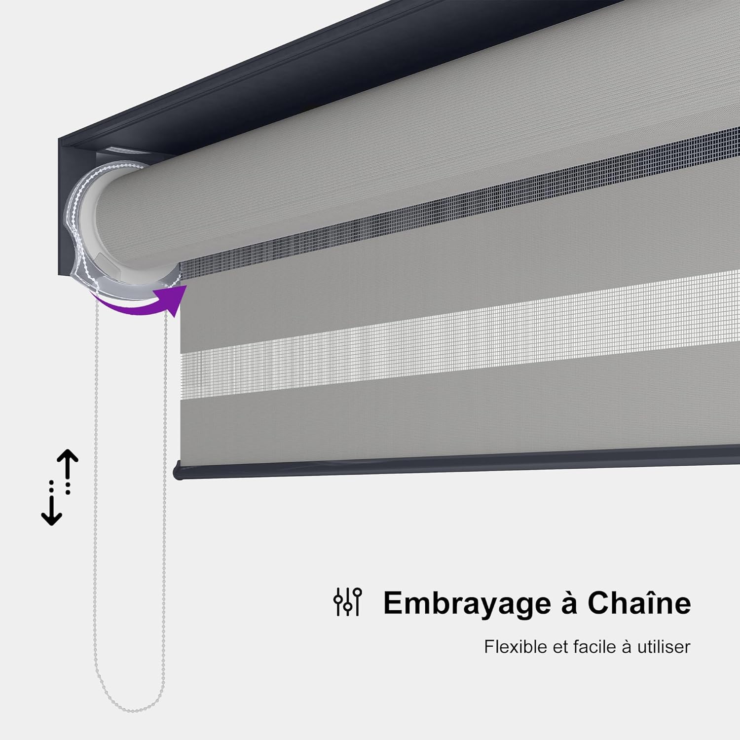 karaca-alisveris - Pergola Bioclimatique 6x3,68m - aluminium, stores, lames orientables