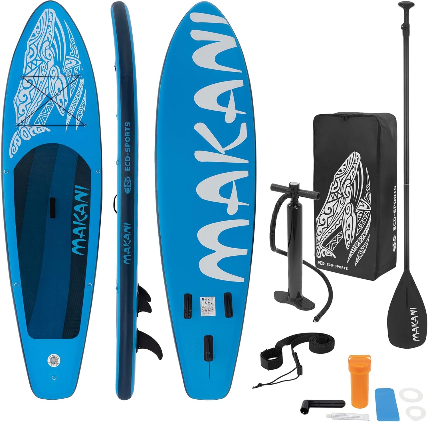 karaca-alisveris - Stand Up Paddle gonflable - 305/308/320/380 cm - PVC, 120/150 kg, 10/15 cm