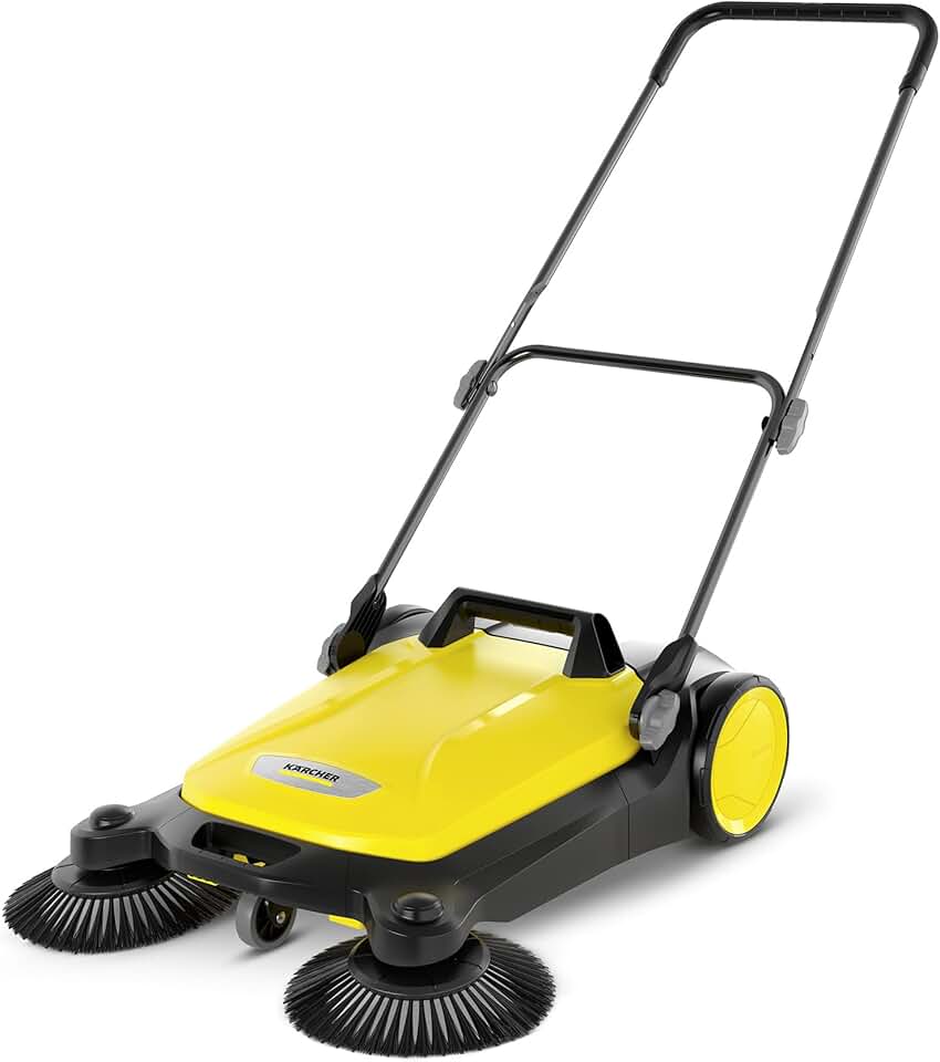 karaca-alisveris - S 4 balai mécanique, 68cm, capacité 20L, noir/jaune - 1.766-360.0