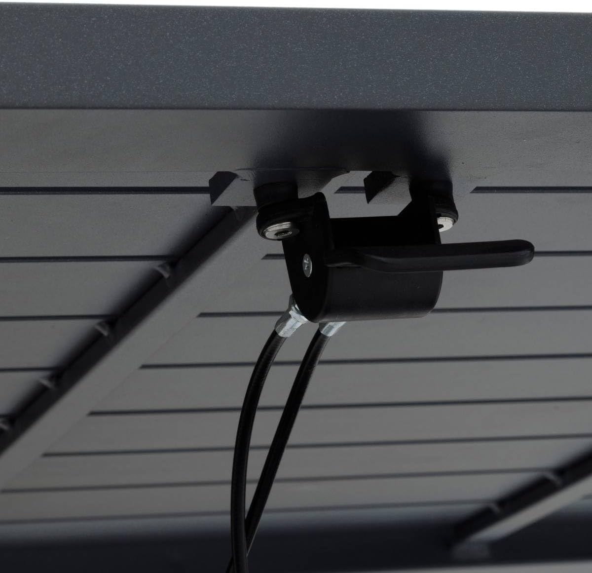 karaca-alisveris - Salimia - 150x80 cm - table relevable, alu anticorrosion