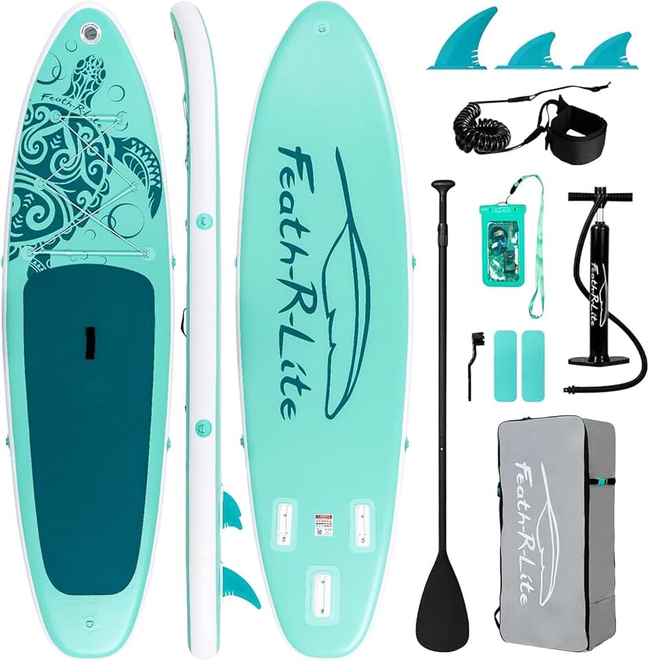 karaca-alisveris Stand Up Paddle Board Gonflable pour Adultes Sup avec Deux configurations différentes d'accessoires