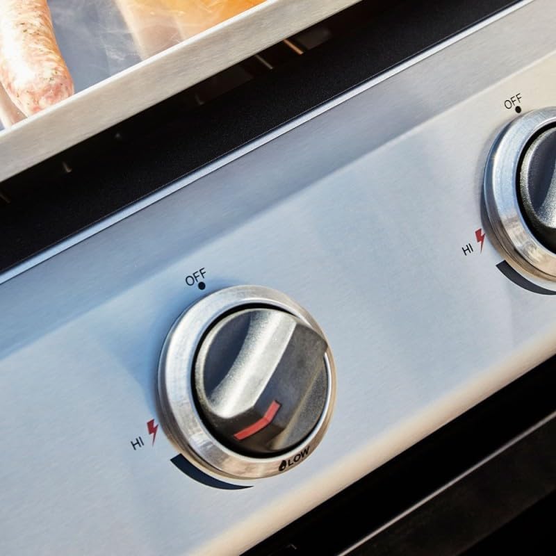 Cooking Box - Plancha gaz Cadix 2 feux - 45,5x36cm inox, tiroir graisse, 6 convives, 6,3 kW - FBT6524/01