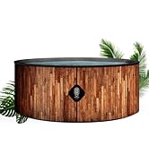 karaca-alisveris Bali Spa Gonflable| 180 cm de diamètre | 1100 litres | Moteur 2040 W | Jusqu'à 6 Personn...