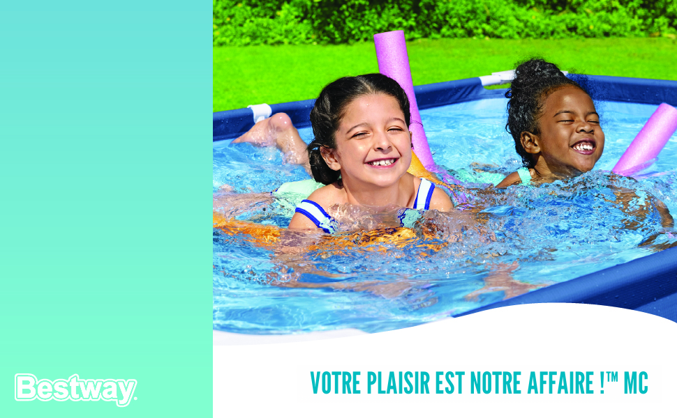 piscine, pataugeoire, piscine hors sol, piscine bleue, armature en acier, piscine de jardin, piscine à cadre en acier,