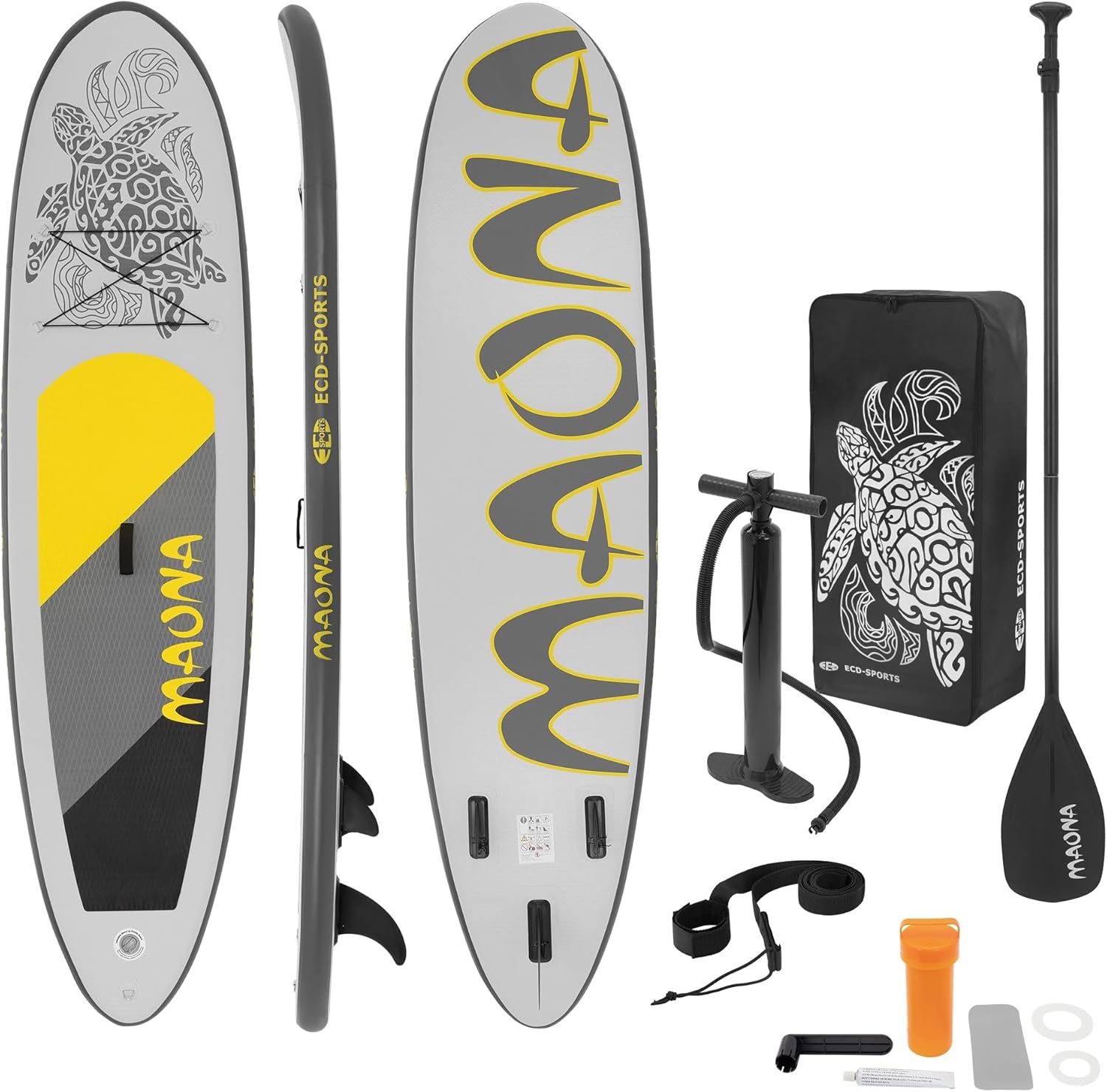 karaca-alisveris - SUP gonflable série Stand Up - 305/308/320/380 cm - PVC, 120/150 kg, 10/15 cm d'épaisseur