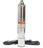 karaca-alisveris Pompe Submersible Aqua 40 750W Débit 1880L/H Hauteur Max 100M Câble 15M Ra...
