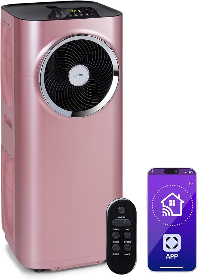 karaca-alisveris - Kraftwerk Smart 10K - 29-49 m², 50 dB, 23 l/h, 440 m³/h, télécommande, kit fenêtre