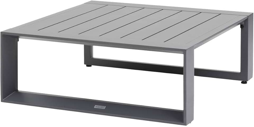 karaca-alisveris - Allure Graphite - 79x79x30cm - Table basse jardin alu