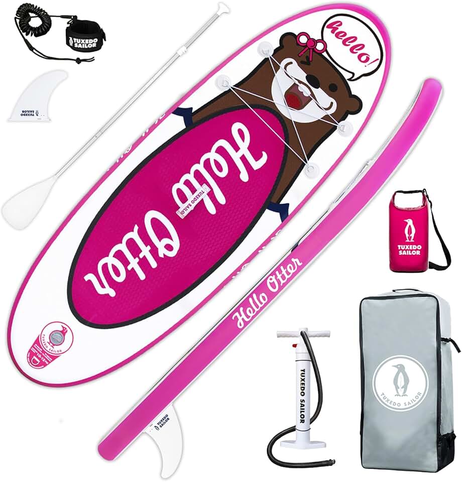 karaca-alisveris Paddle Gonflable Adulte, Planche de Stand Up Paddle Gonflable, Sup Paddle Board Gonflable avec Accessoires Complets, Planche de Surf Paddle