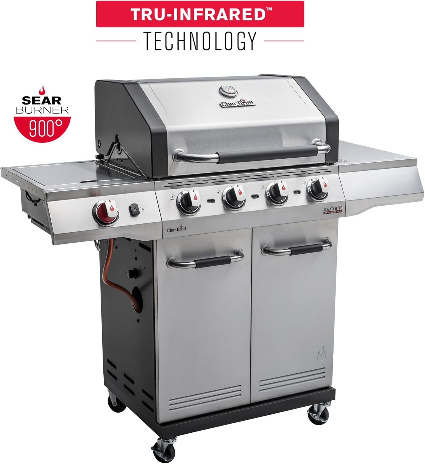 Char-Broil - Advantage PRO S 4 - 4 brûleurs, 900°C, TRU-Infrared, inox