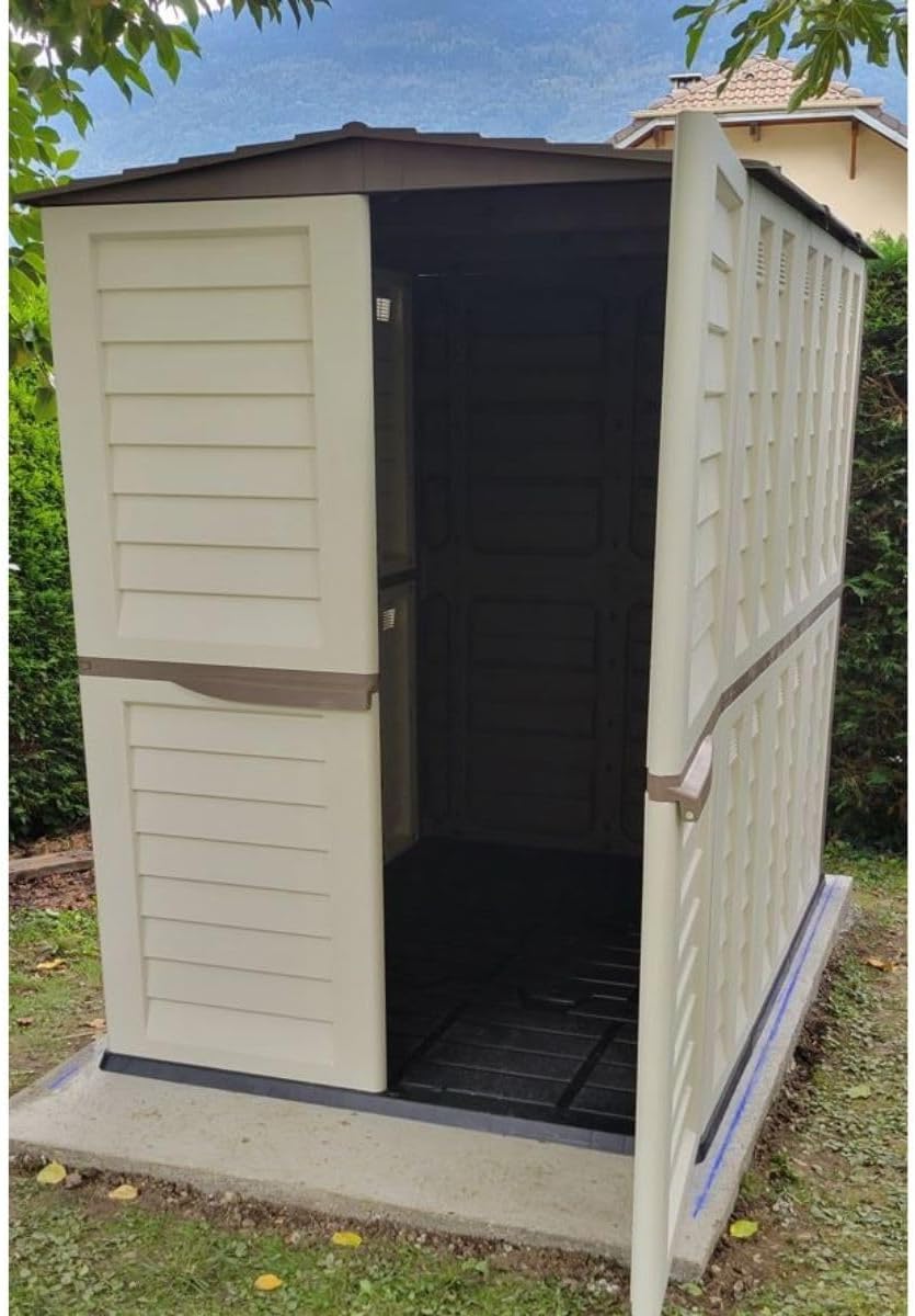 karaca-alisveris - Abri de Jardin XL 3,14m², double paroi, anti-UV, 5500L