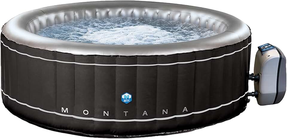 NetSpa - Montana - 175x70 cm - spa gonflable rond 4 places
