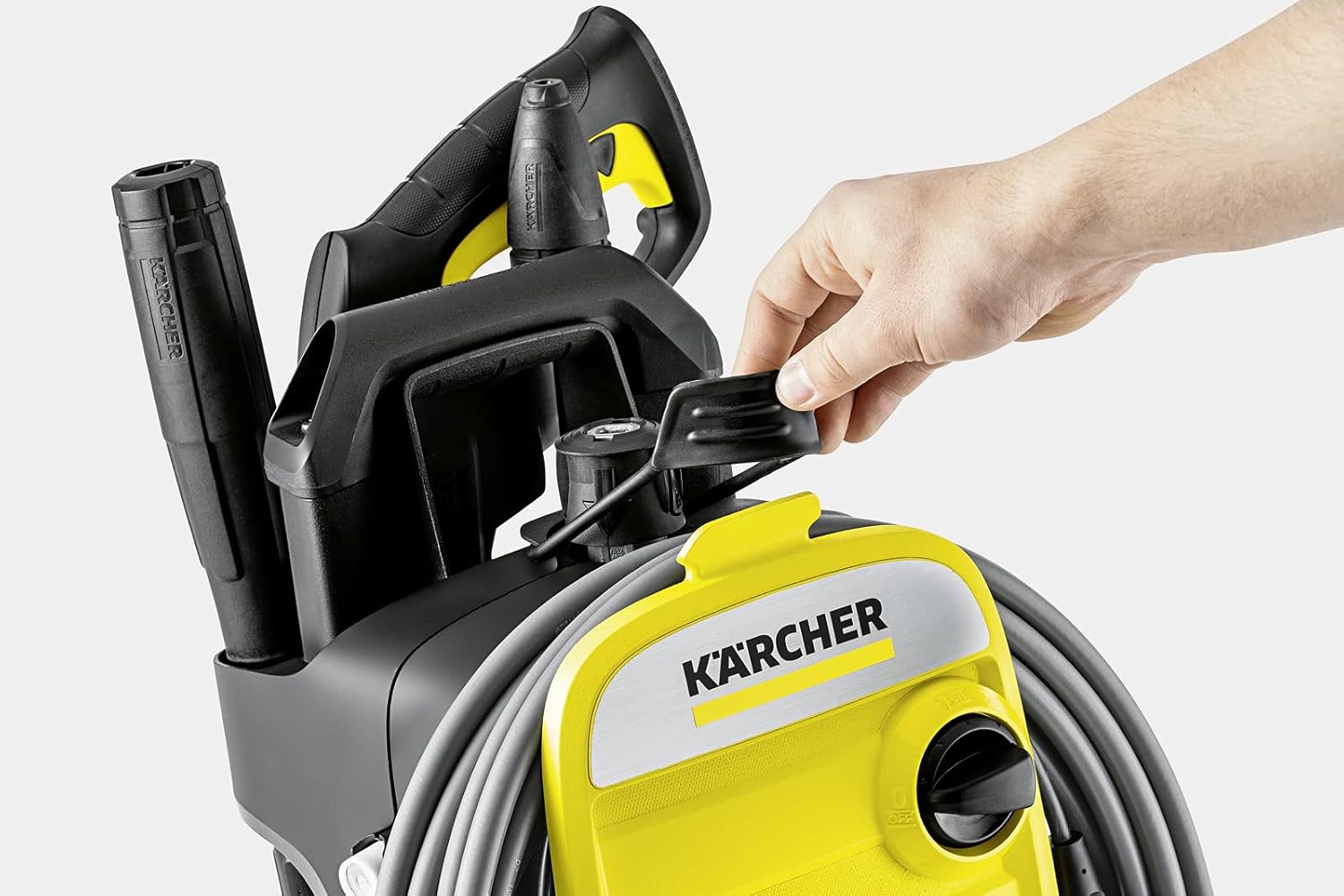 karaca-alisveris - K7 Compact - 180 bar, 600 l/h - Nettoyeur haute pression, 16 kg, rotabuse, lance