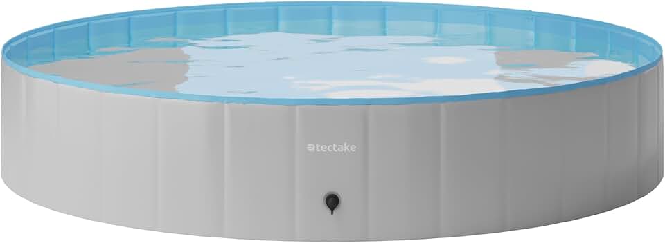 karaca-alisveris - piscine pliable Ø160cm - jeu intérieur/extérieur chiens