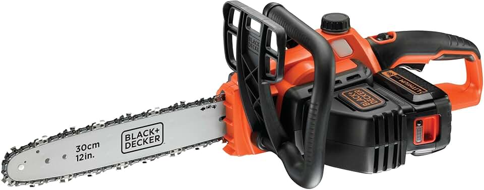 karaca-alisveris - Tronçonneuse 36V 30cm, batterie 2Ah, lubrification auto, tendeur sans outil - GKC3630L20-QW