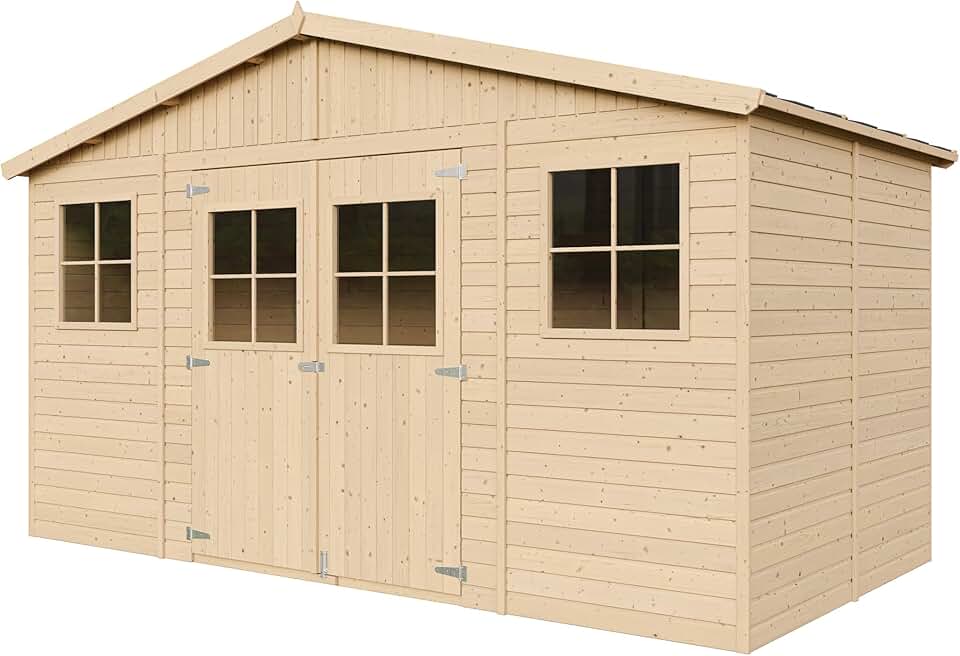 Abri de jardin Bois 8 m² 