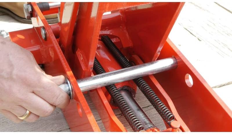 Lève tracteur tondeuse hydraulique - capacité 800kg - entretien facile - dimensions adaptées