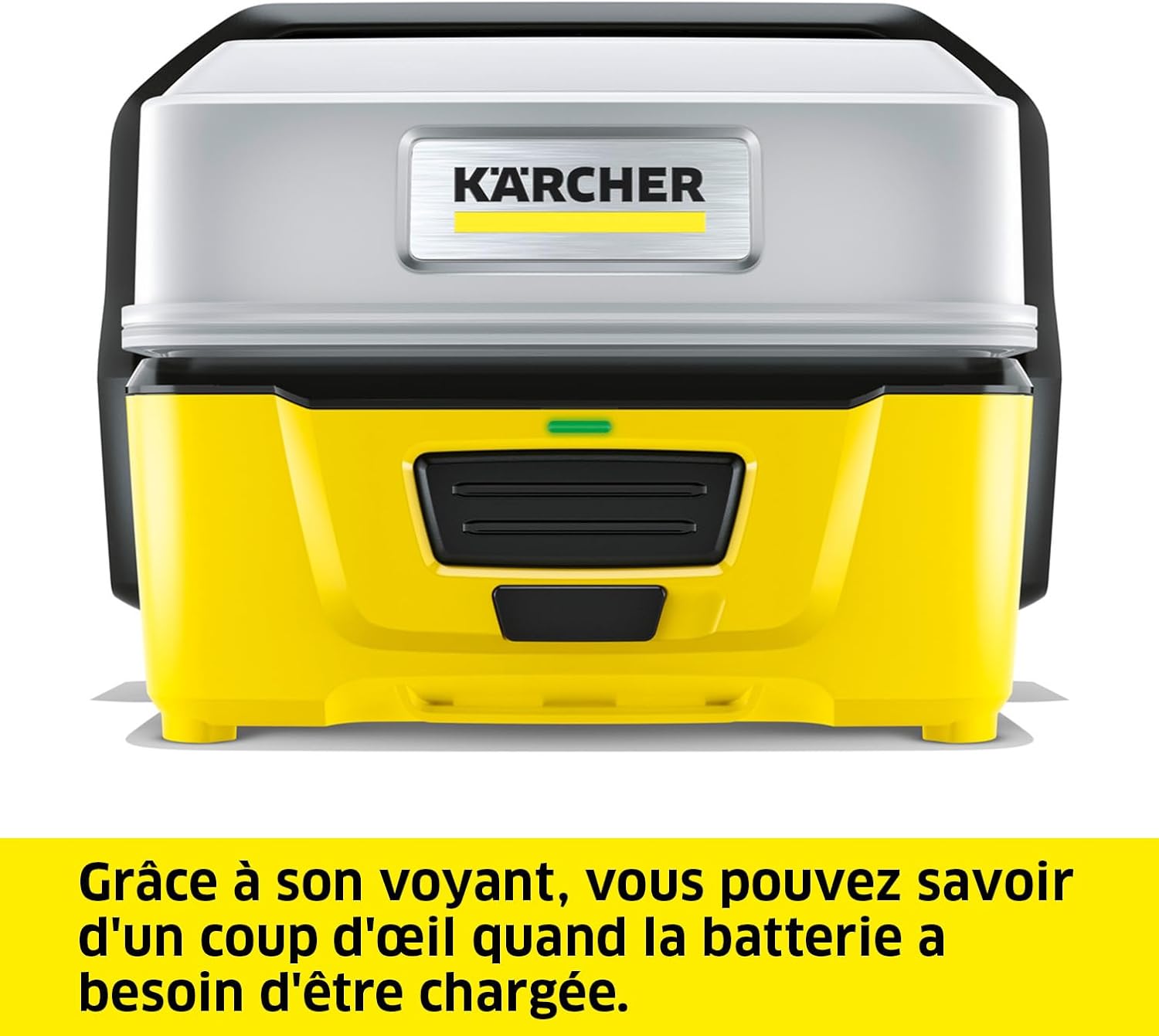 karaca-alisveris - OC 3 - 2,2 kg - basse pression, batterie Lithium-Ion, 4 L, tuyau 2,8 m