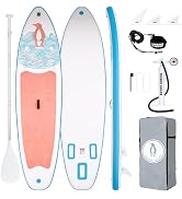 karaca-alisveris Paddle Gonflable Adulte, Planche de Stand Up Paddle Gonflable Sup Paddle Board Gonf...